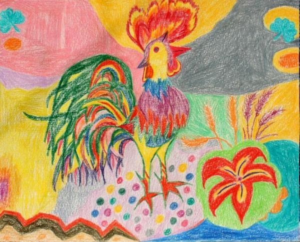 "Happy Rooster"